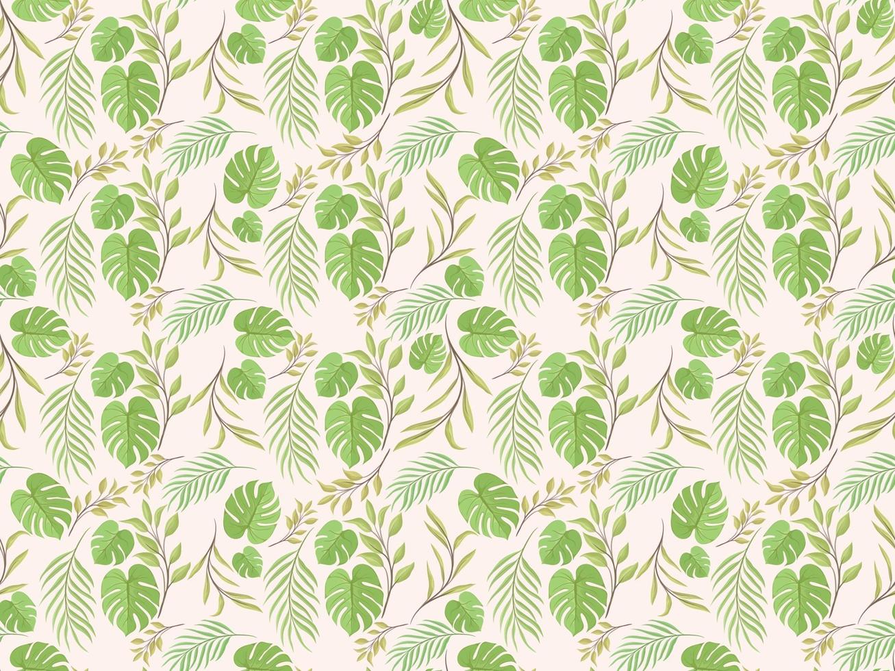 beautifull seamless pattern floral vector template