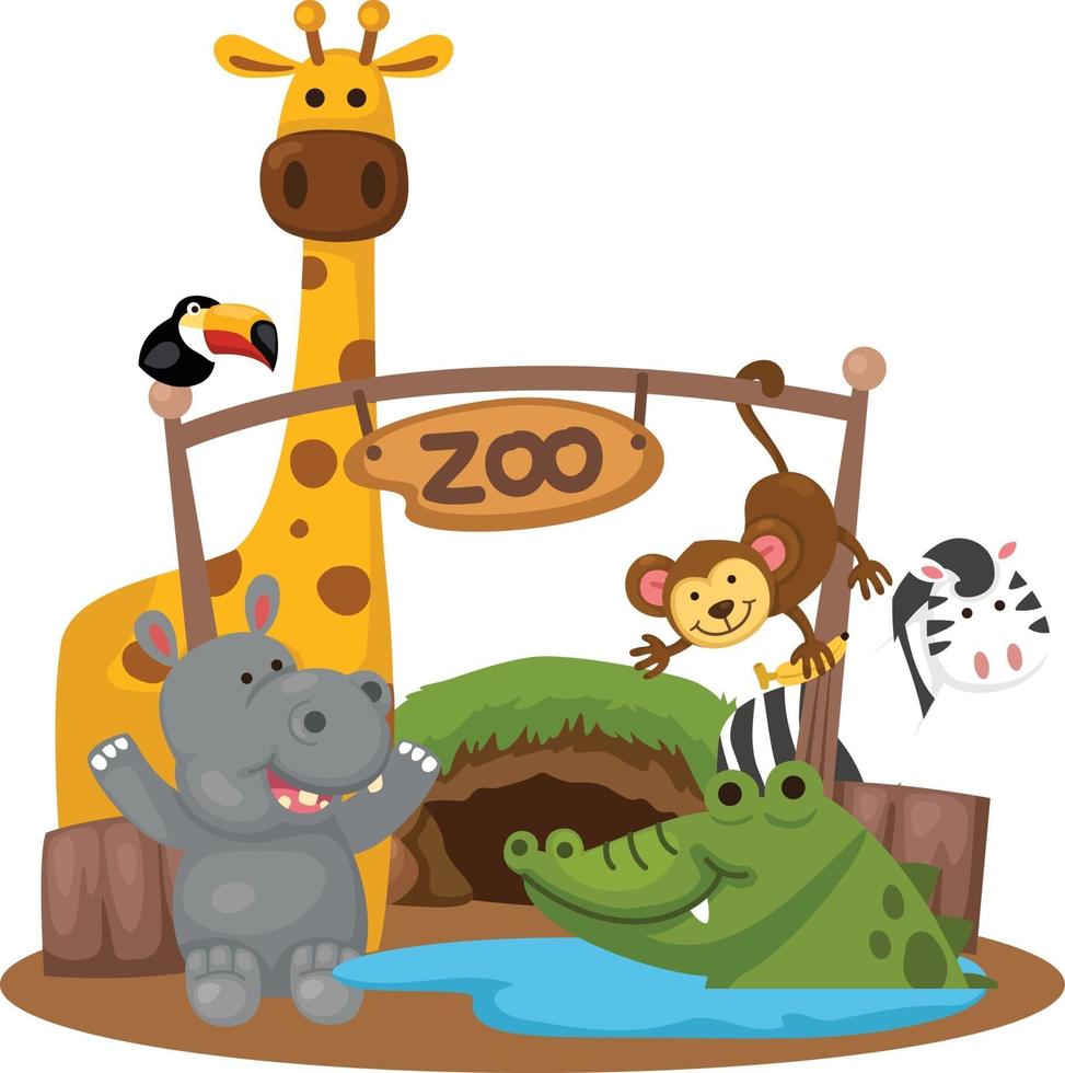 animal zoo vector