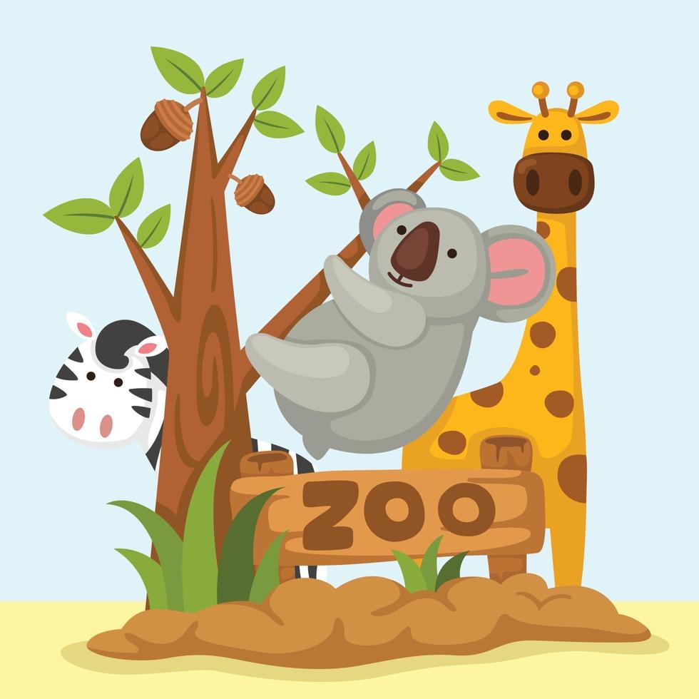 animal zoo vector