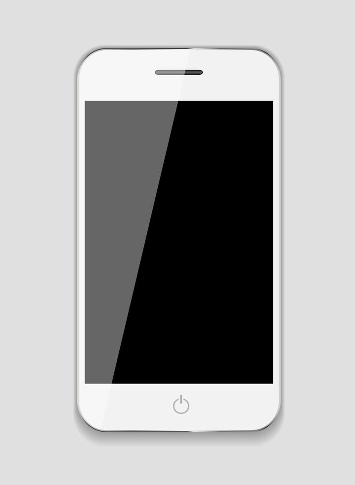 teléfono móvil de diseño abstracto. ilustración vectorial vector