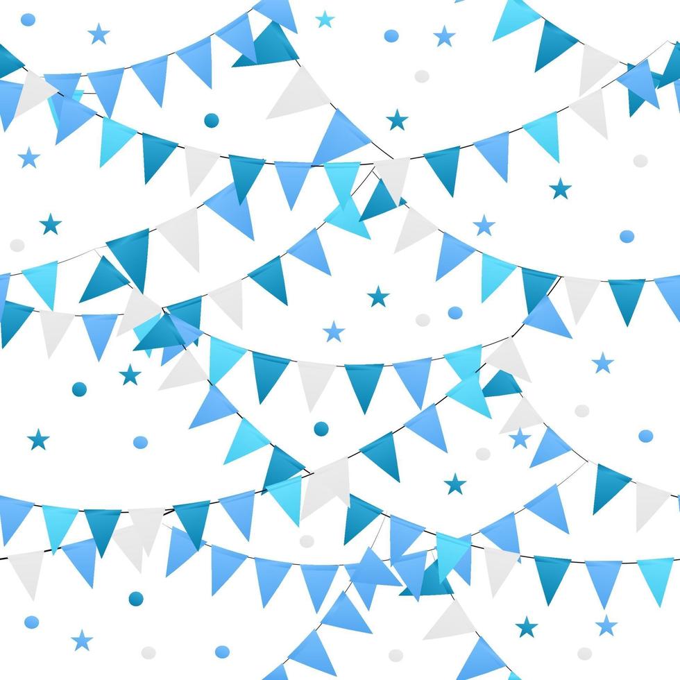 Party Background Seamless Pattern Vector Illustration