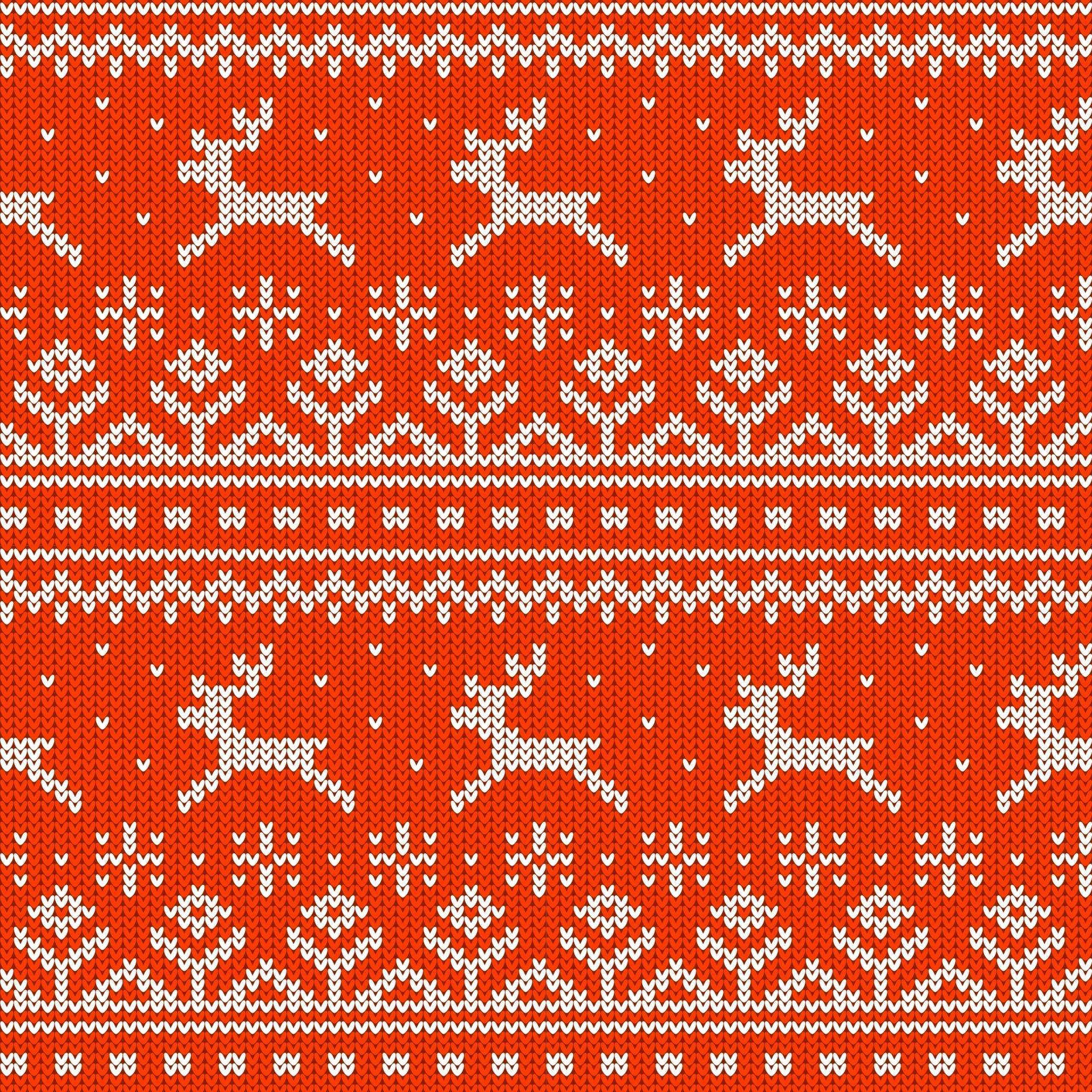 knitted reindeer pattern 3205156 Vector Art at Vecteezy