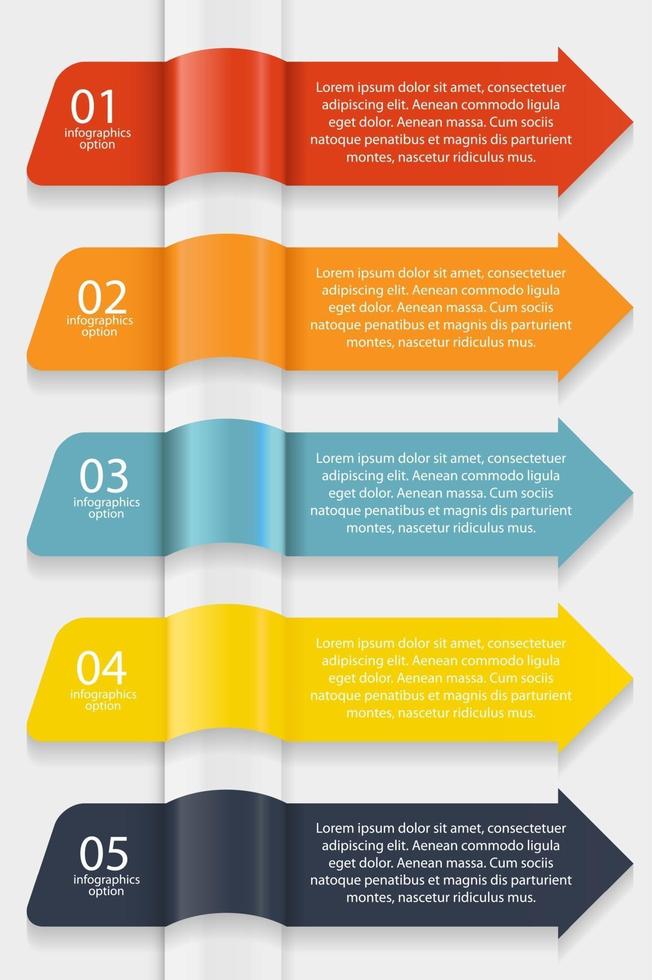 Infographic business template vector illustration