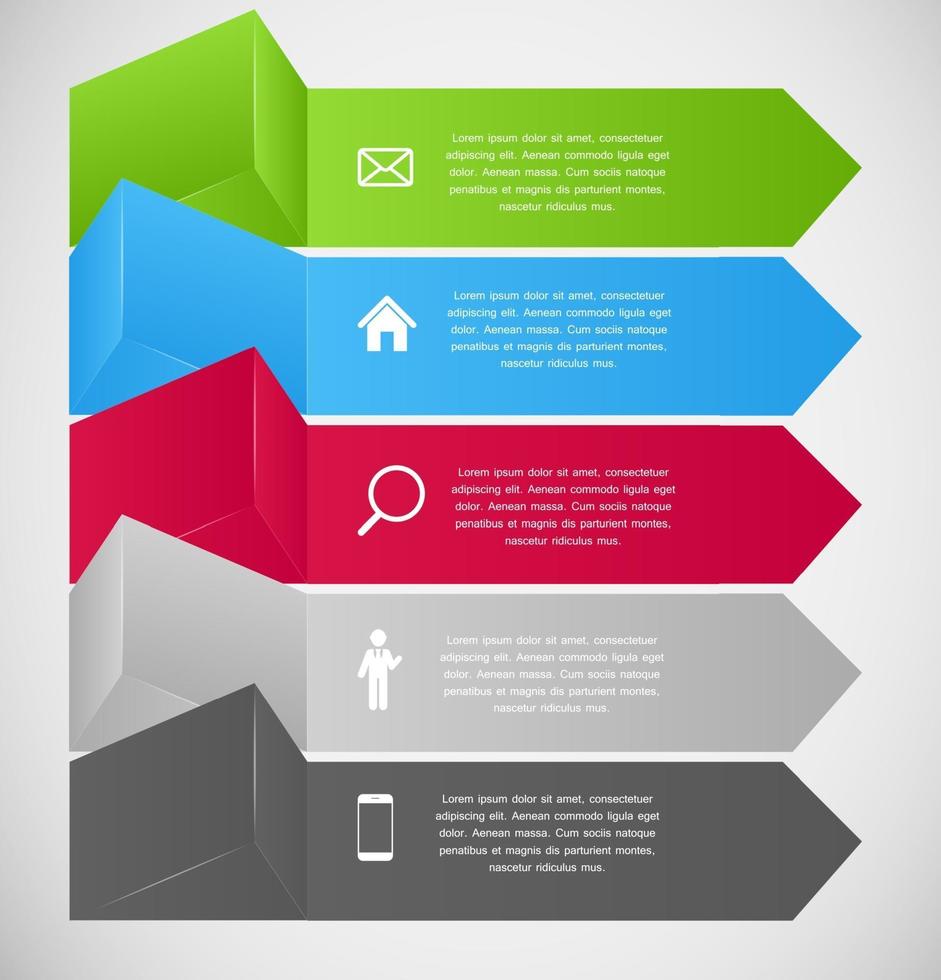 Infographic business template vector illustration