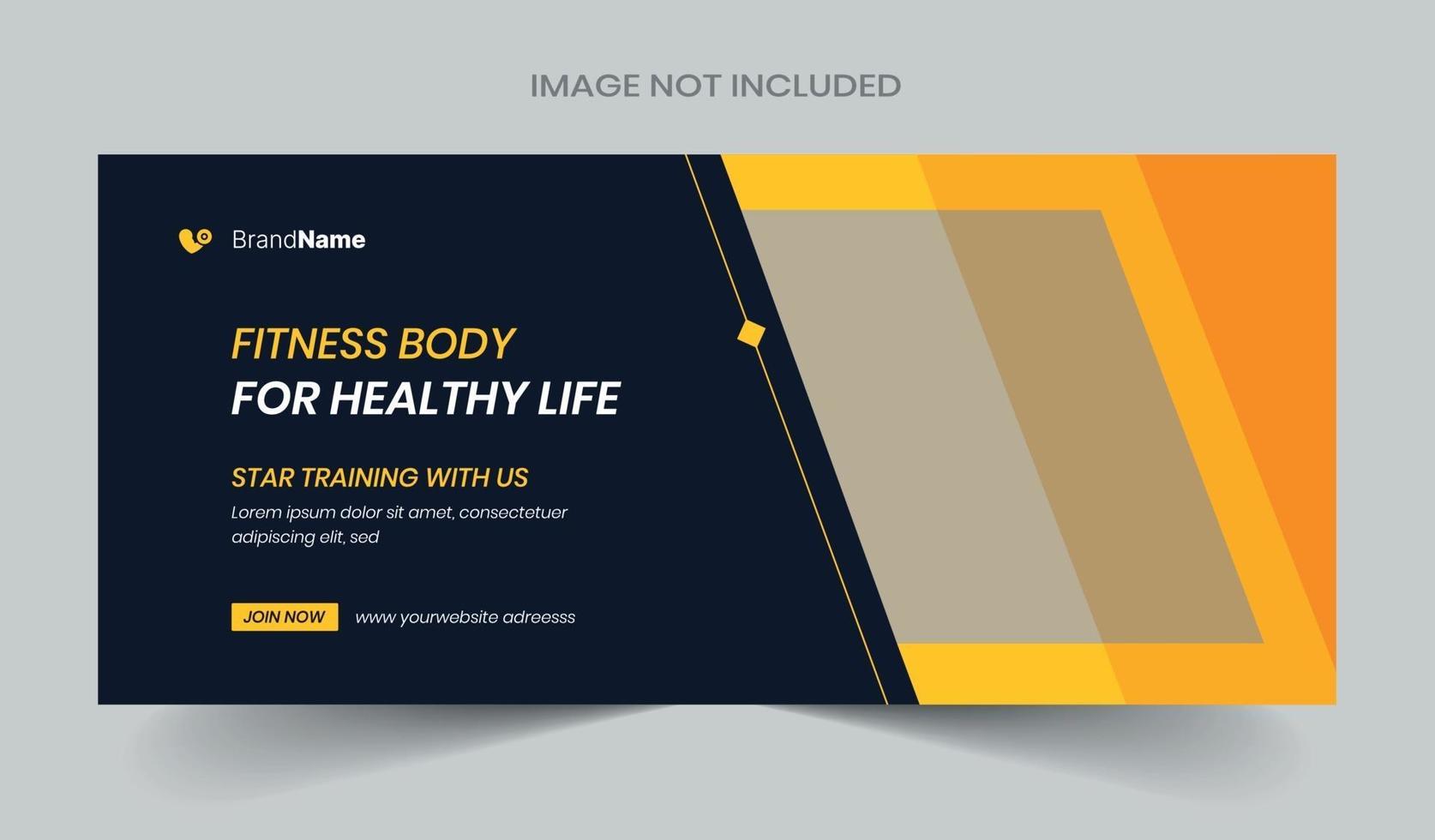 web banner template, social media banner template vector