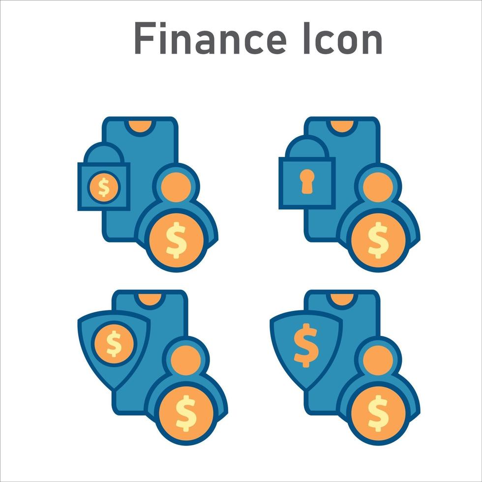 smartphone with money icon. mobile finance icon vector