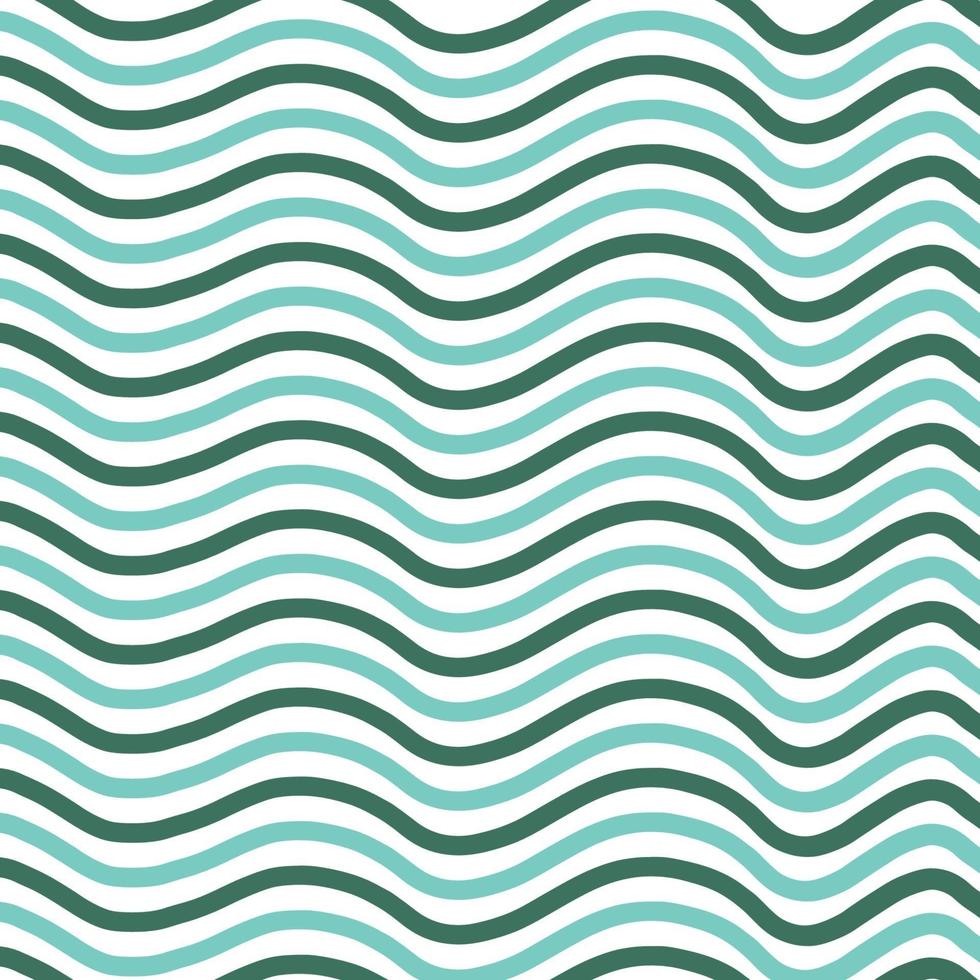 Wavy smooth lines pattern vector