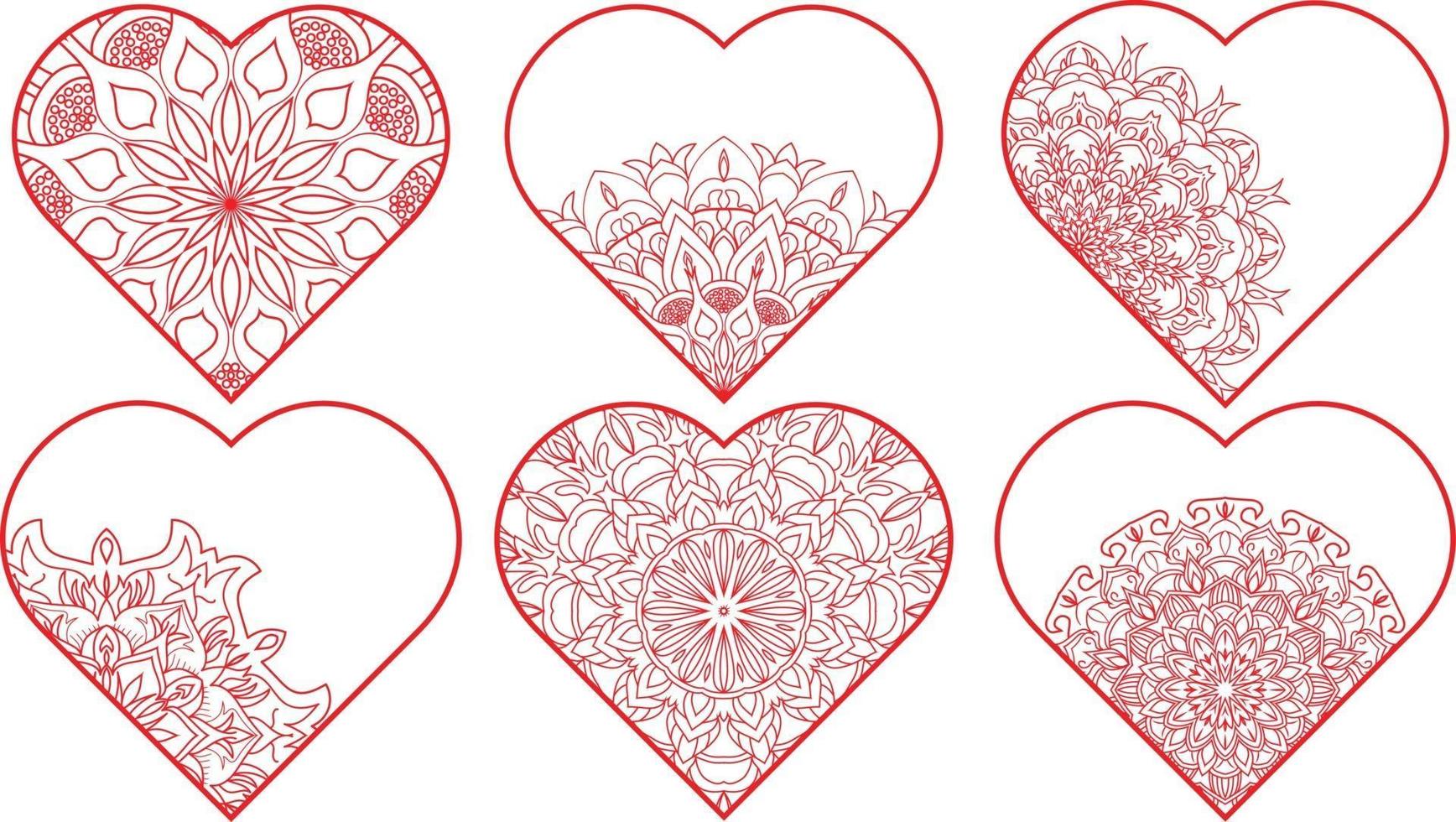 vector elementos de amor corazón icono signo vector gratis