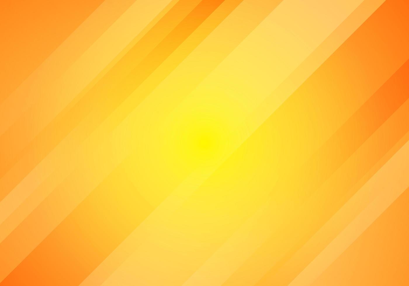 Abstract yellow and orange gradient color lines stripes background. vector