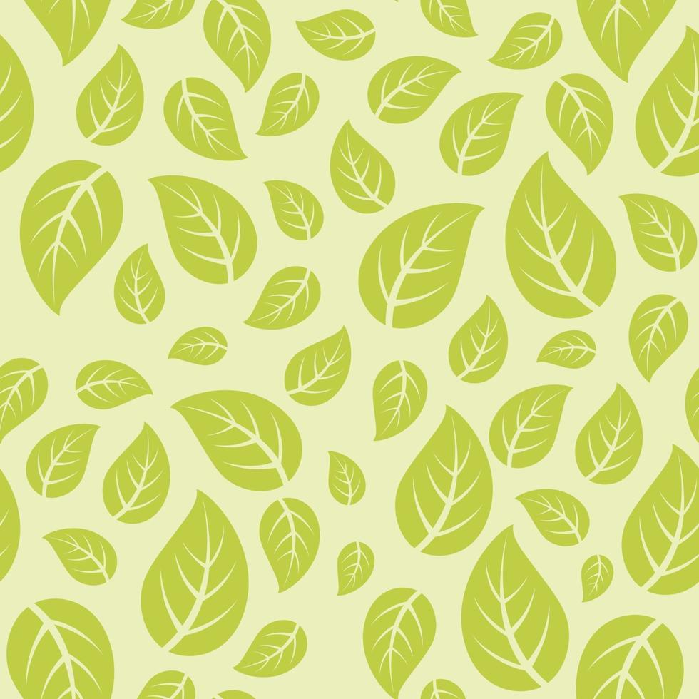 Leaf Seamless Pattern vector