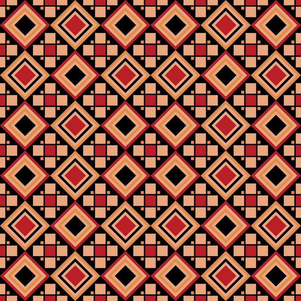 African Seamless Pattern vector