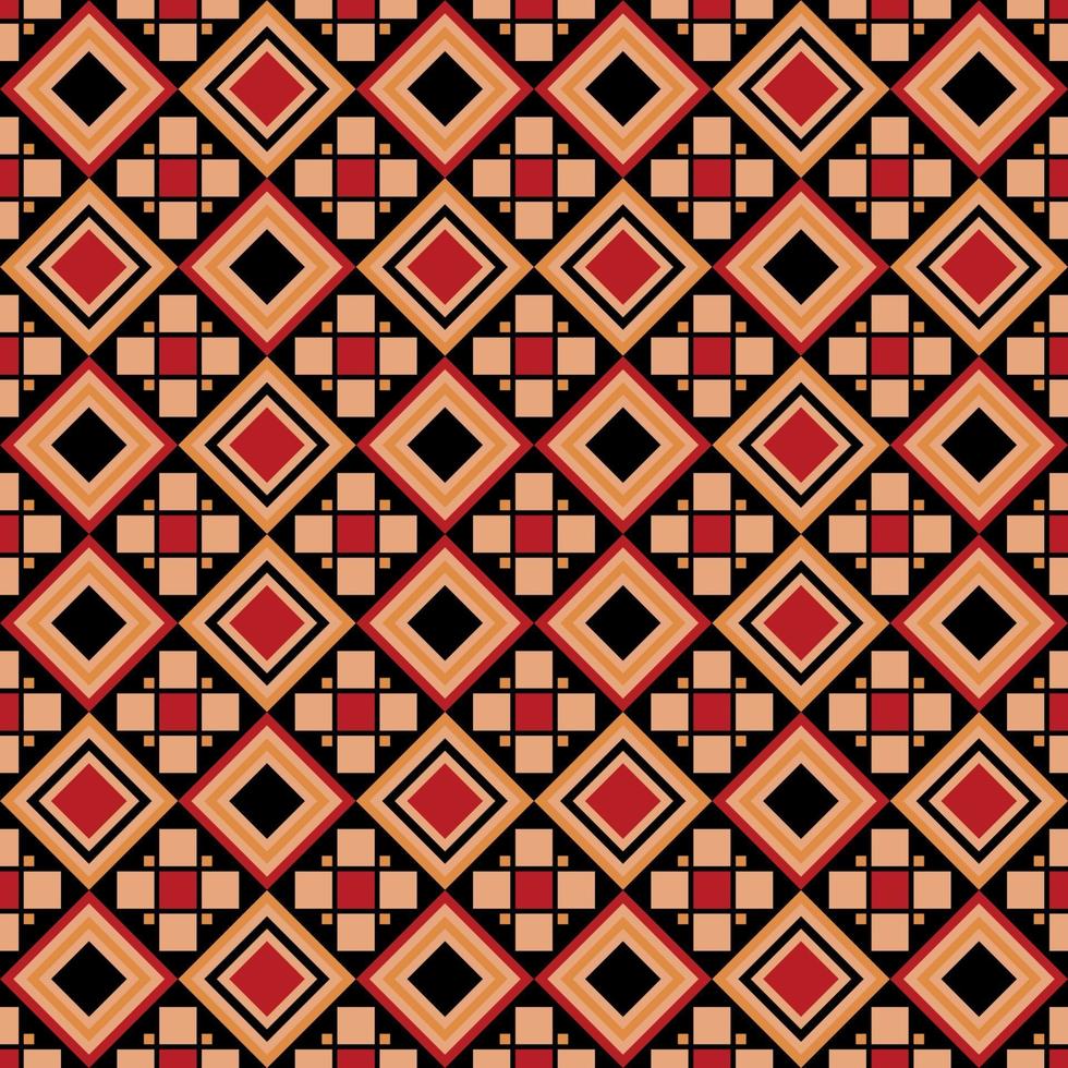 African Seamless Pattern vector