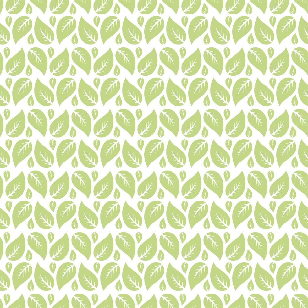 Leaf Seamless Pattern vector