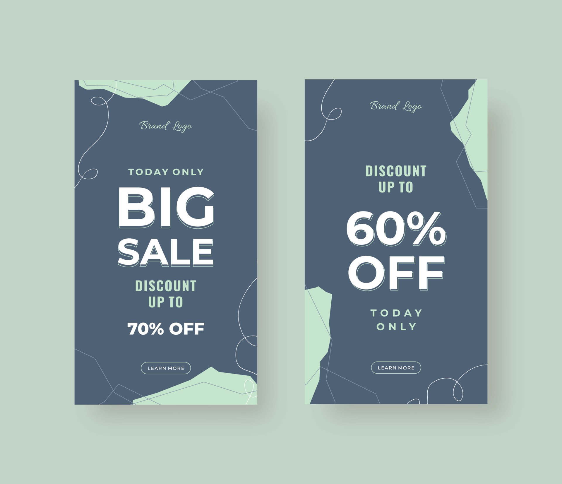 Elegant and beautiful background stories template 3207291 Vector Art at