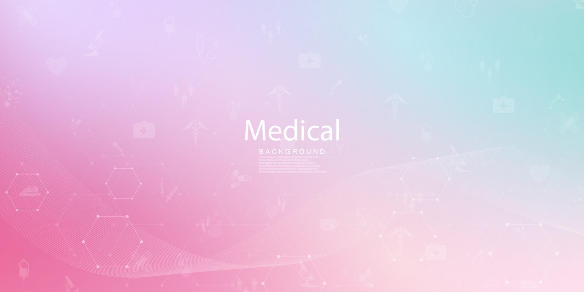 Medical innovation concept abstract  technology concept vector