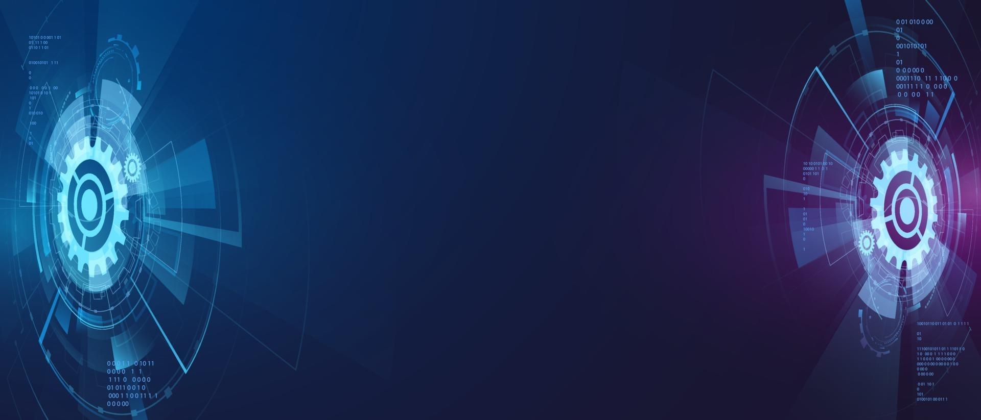 abstract computer data technology vector