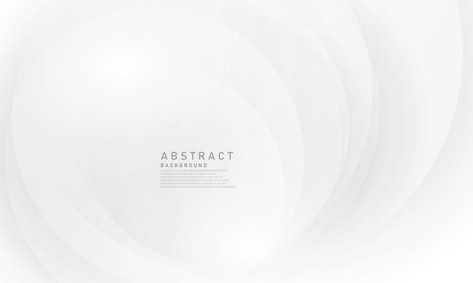 Abstract white background poster with dynamic. technology network vector