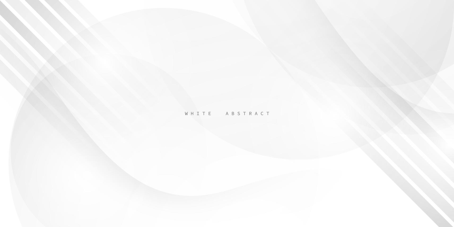 Abstract white background poster with dynamic. technology network vector