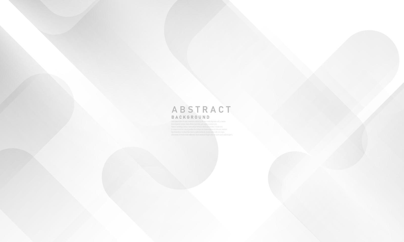 Abstract white background poster with dynamic. technology network vector