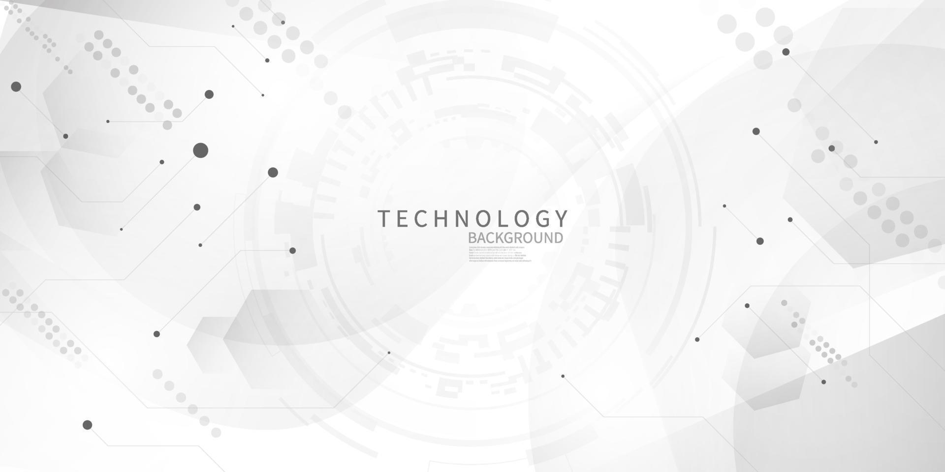 Abstract poster with dynamic. technology network vector