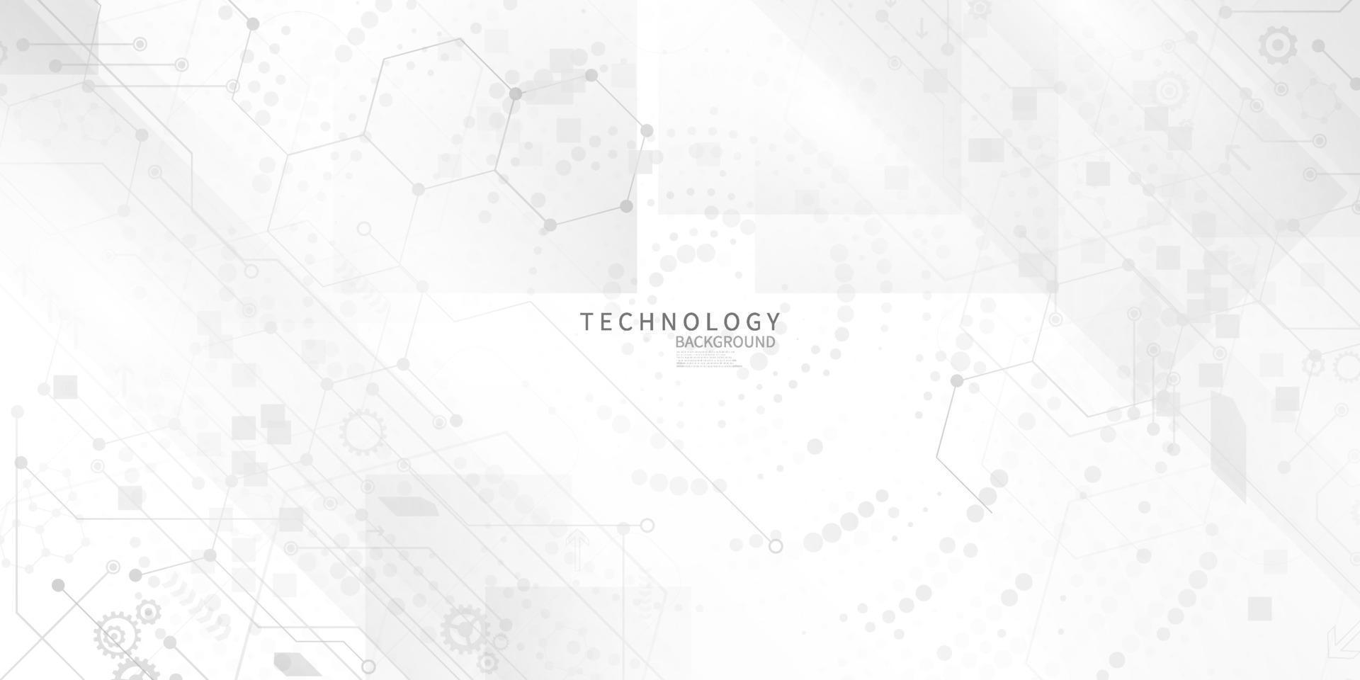 Abstract background poster with dynamic. technology network vector