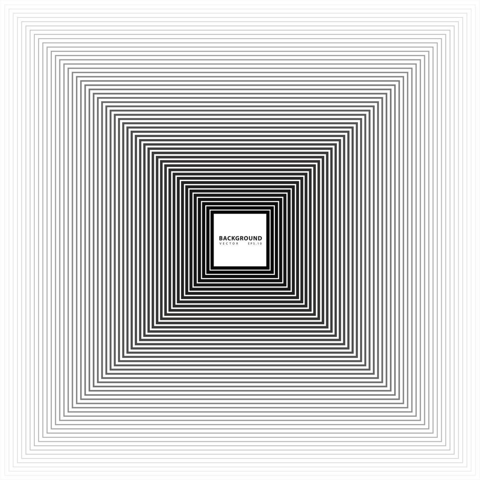 Square vector line pattern. Abstract boxes background, geometric