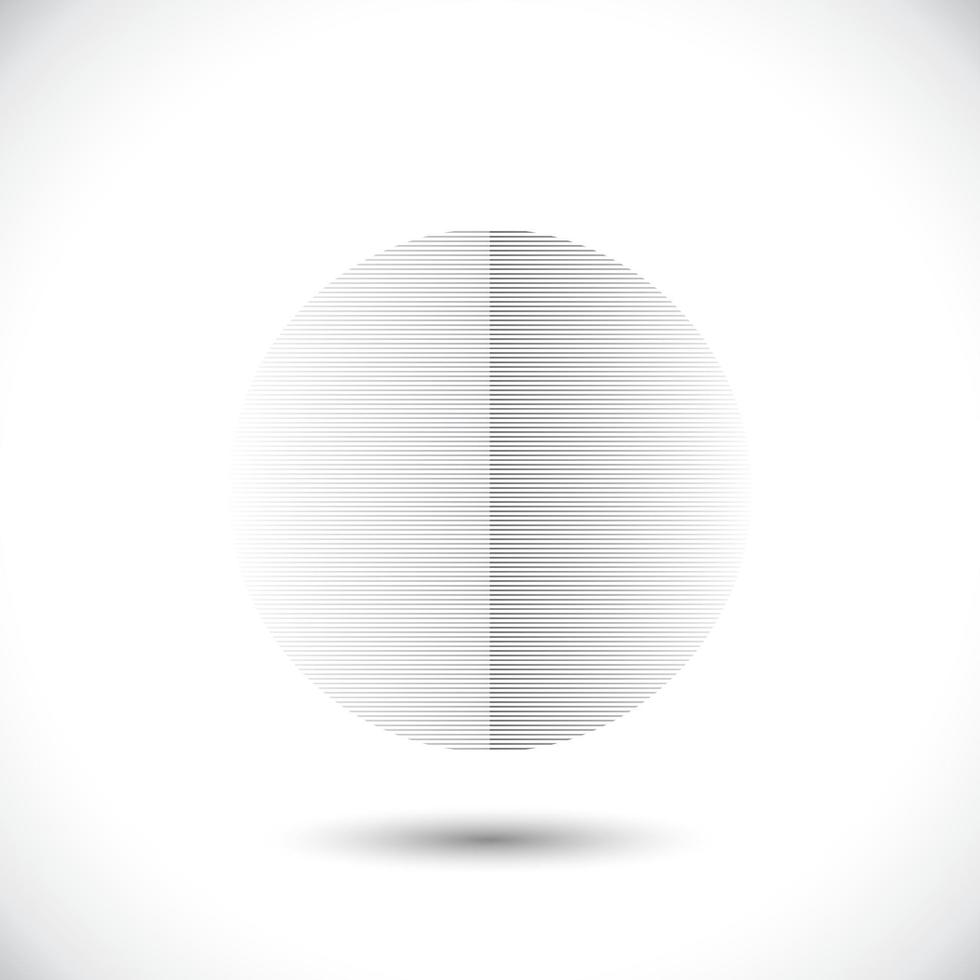 Concentric circle elements. Element for graphic web design vector