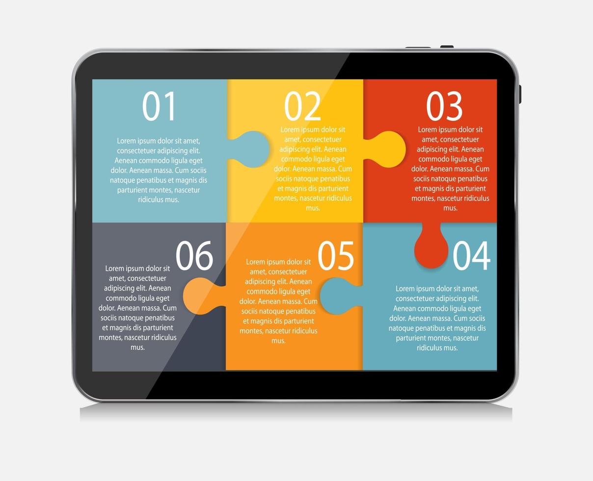 Infographic business template vector illustration