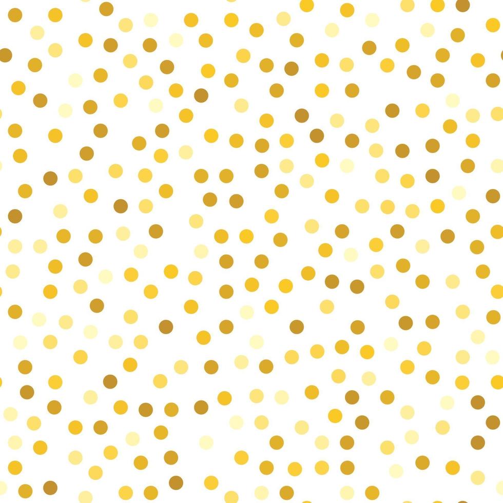 Golden glitter seamless pattern background. Vector Illustration