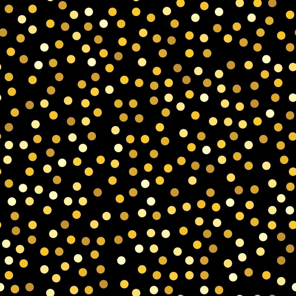 Golden glitter seamless pattern background. Vector Illustration