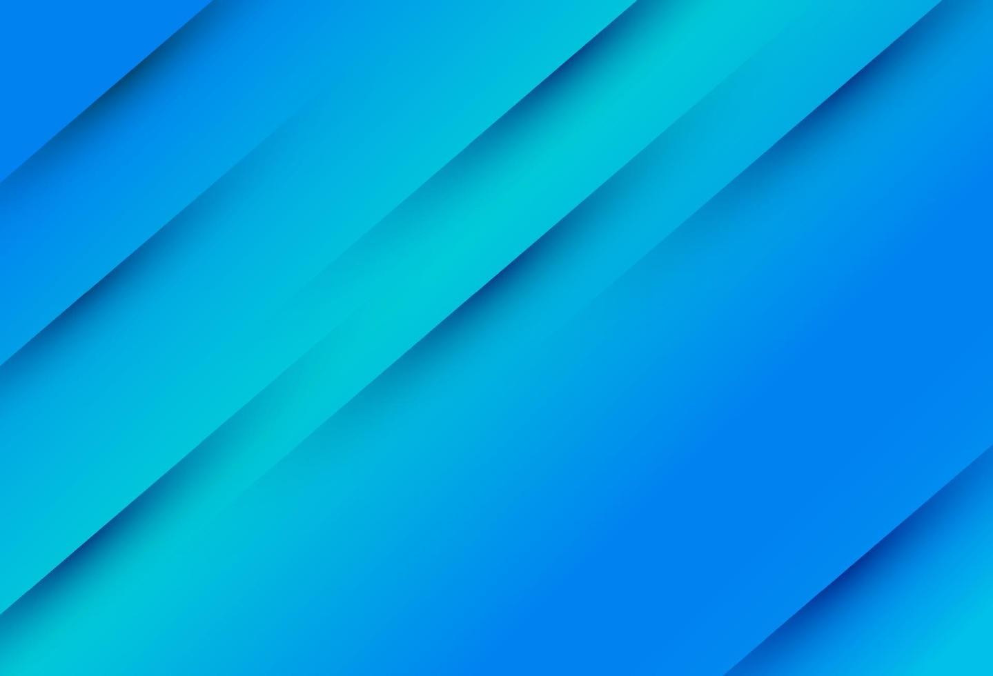 Fondo de líneas dinámicas de estilo degradado azul. vector