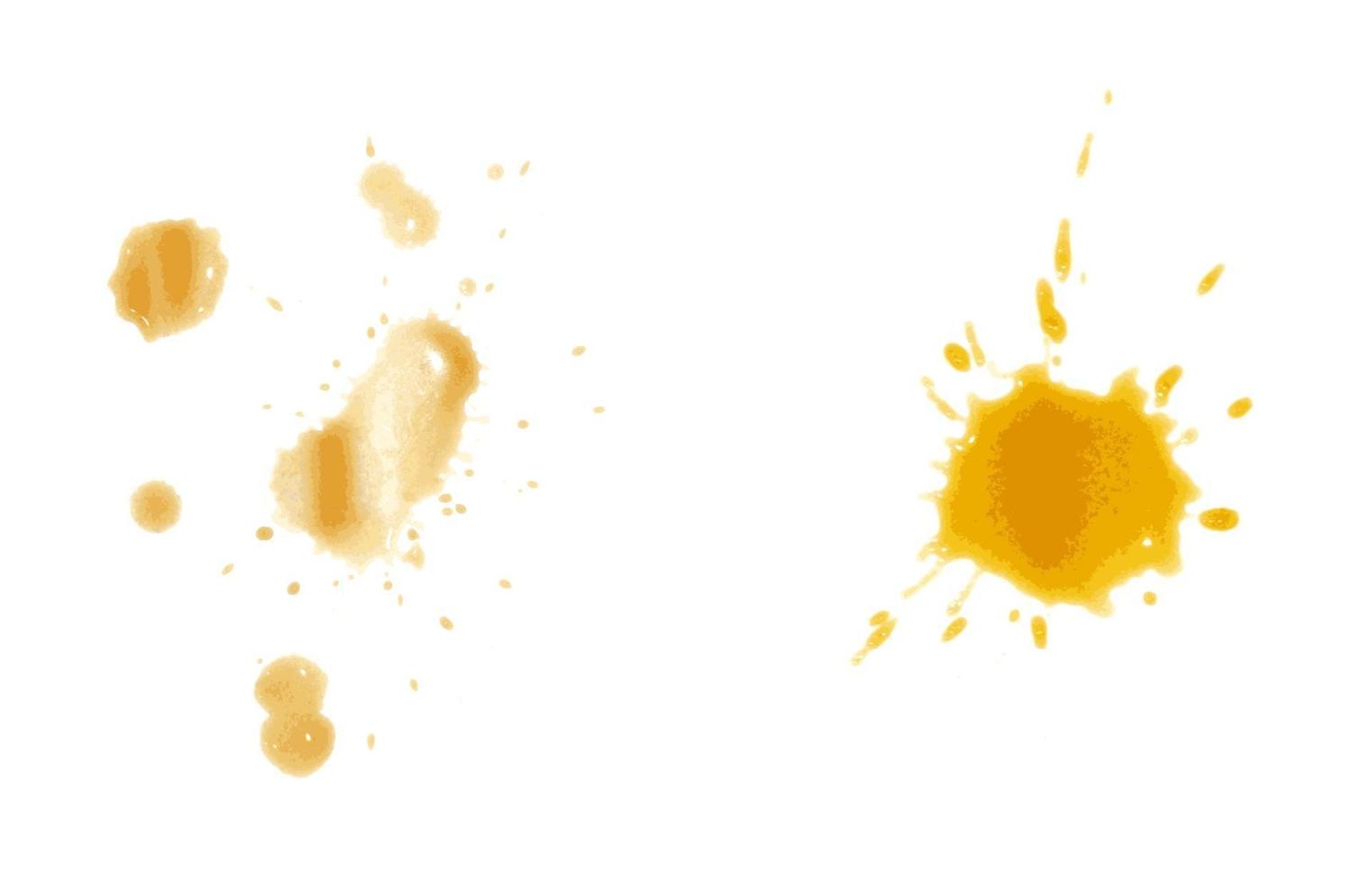 Coffee Stain on paper background vector
