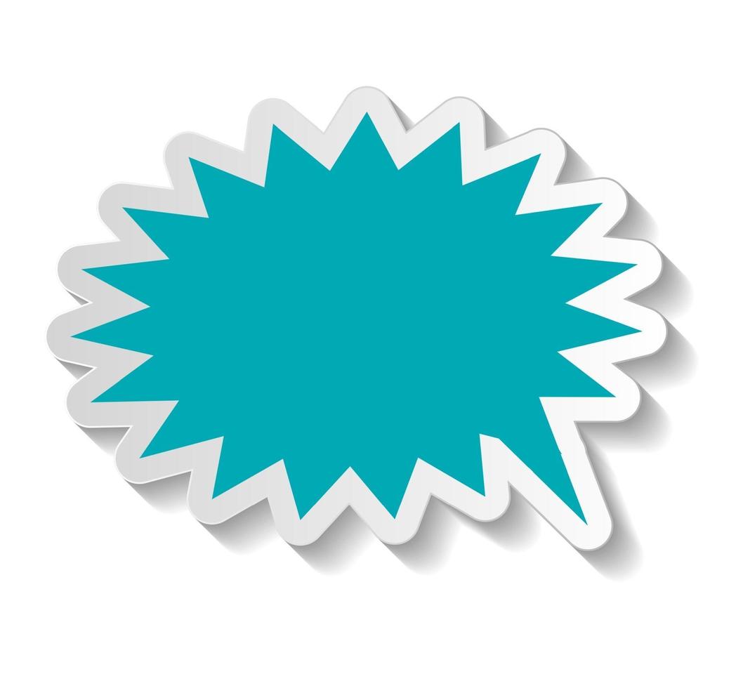 Speech Bubbles Stickers Vector Illustration