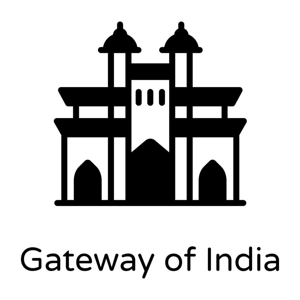 Gateway of India vector