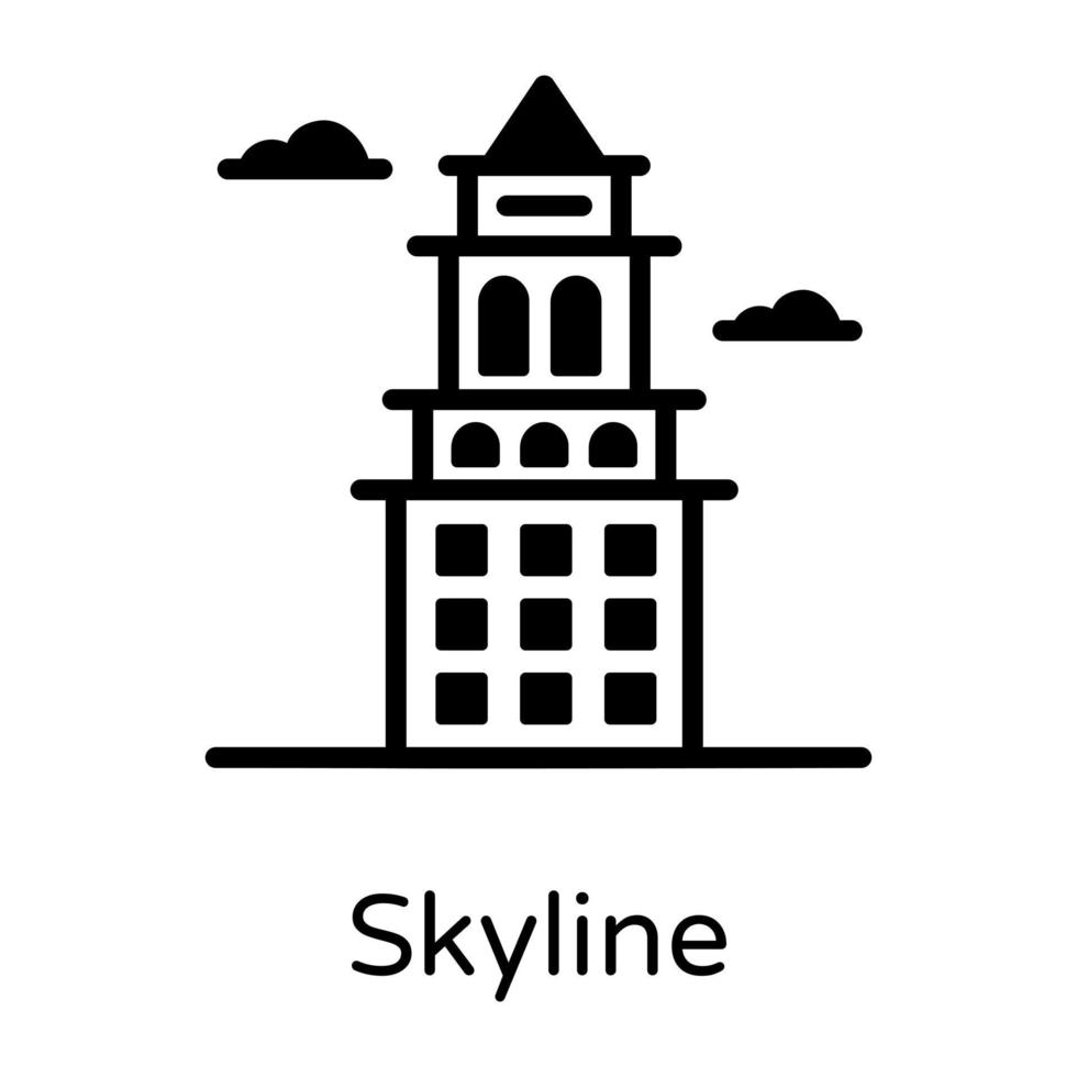 Skyline and Monument vector