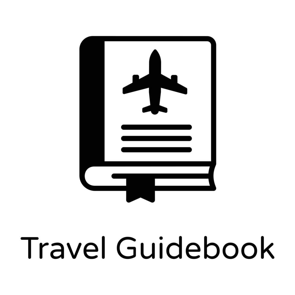 Travel Guidebook and tourism vector
