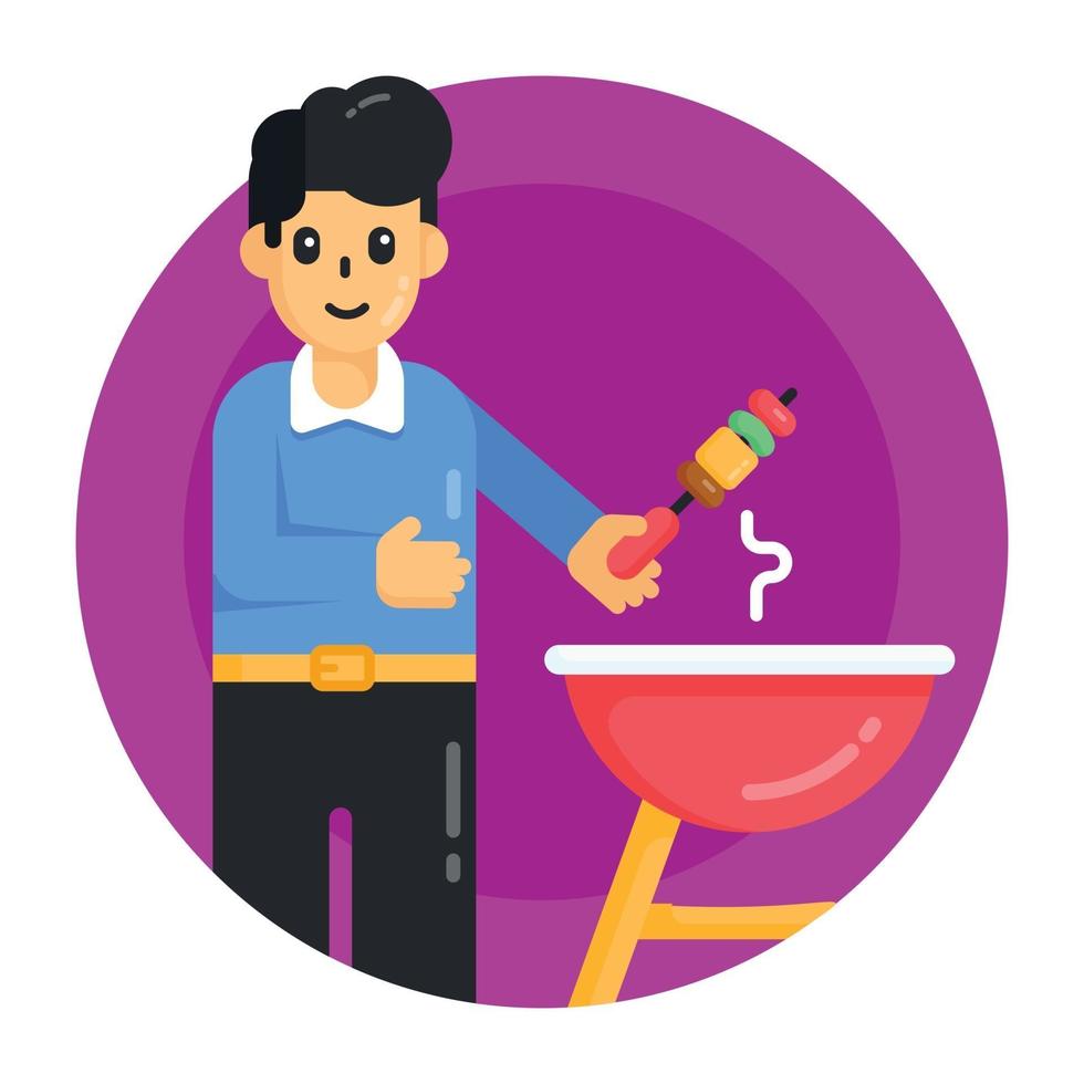 Cooking Grill Barbecue vector