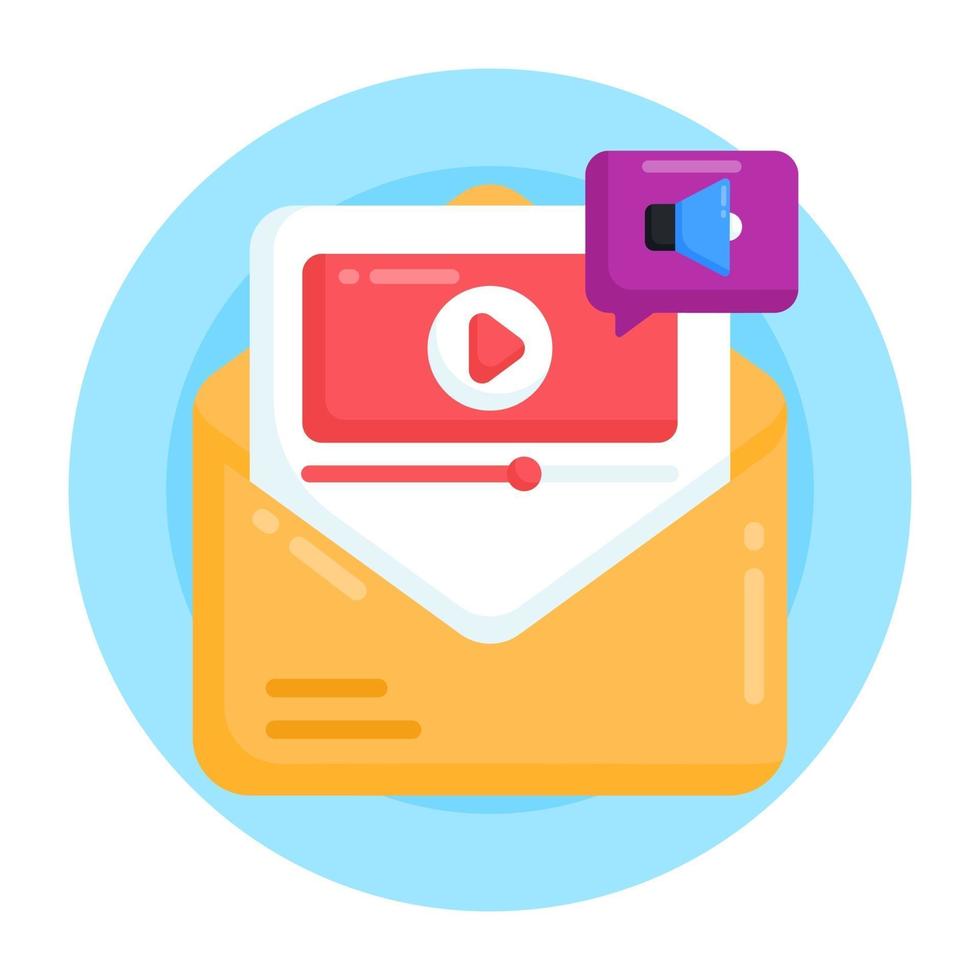 Mail Marketing ads vector
