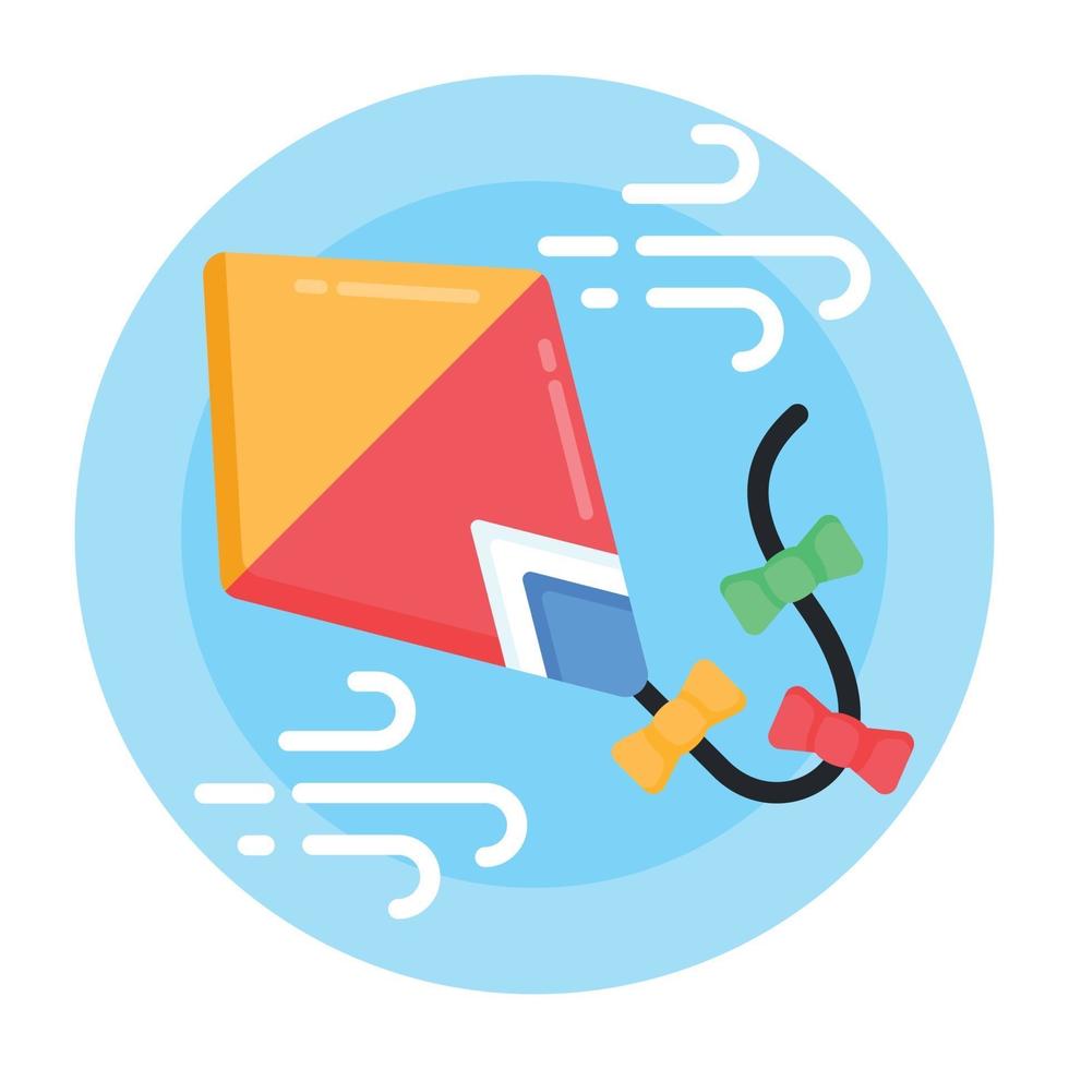 Kite and Wind vector