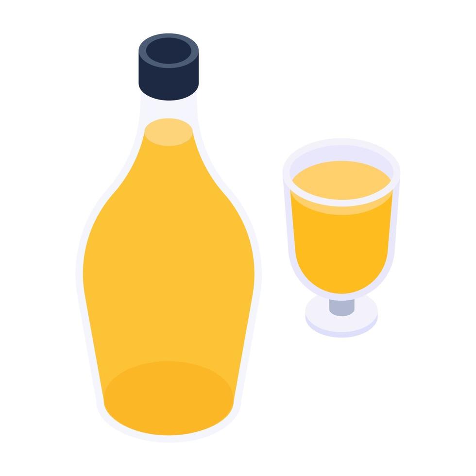 Orange Juice and  beverage vector