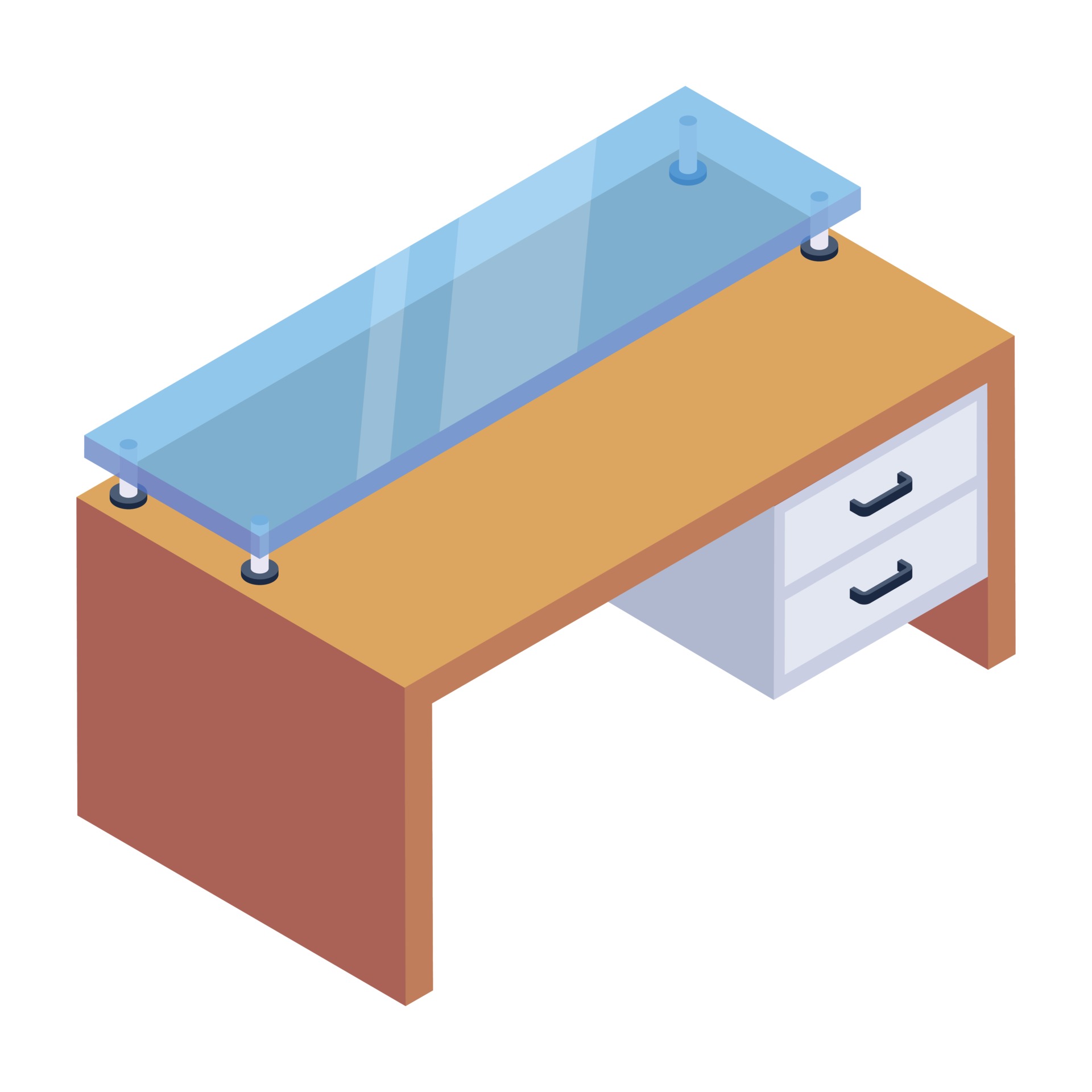 Computer Desk Table 3210344 Vector Art at Vecteezy