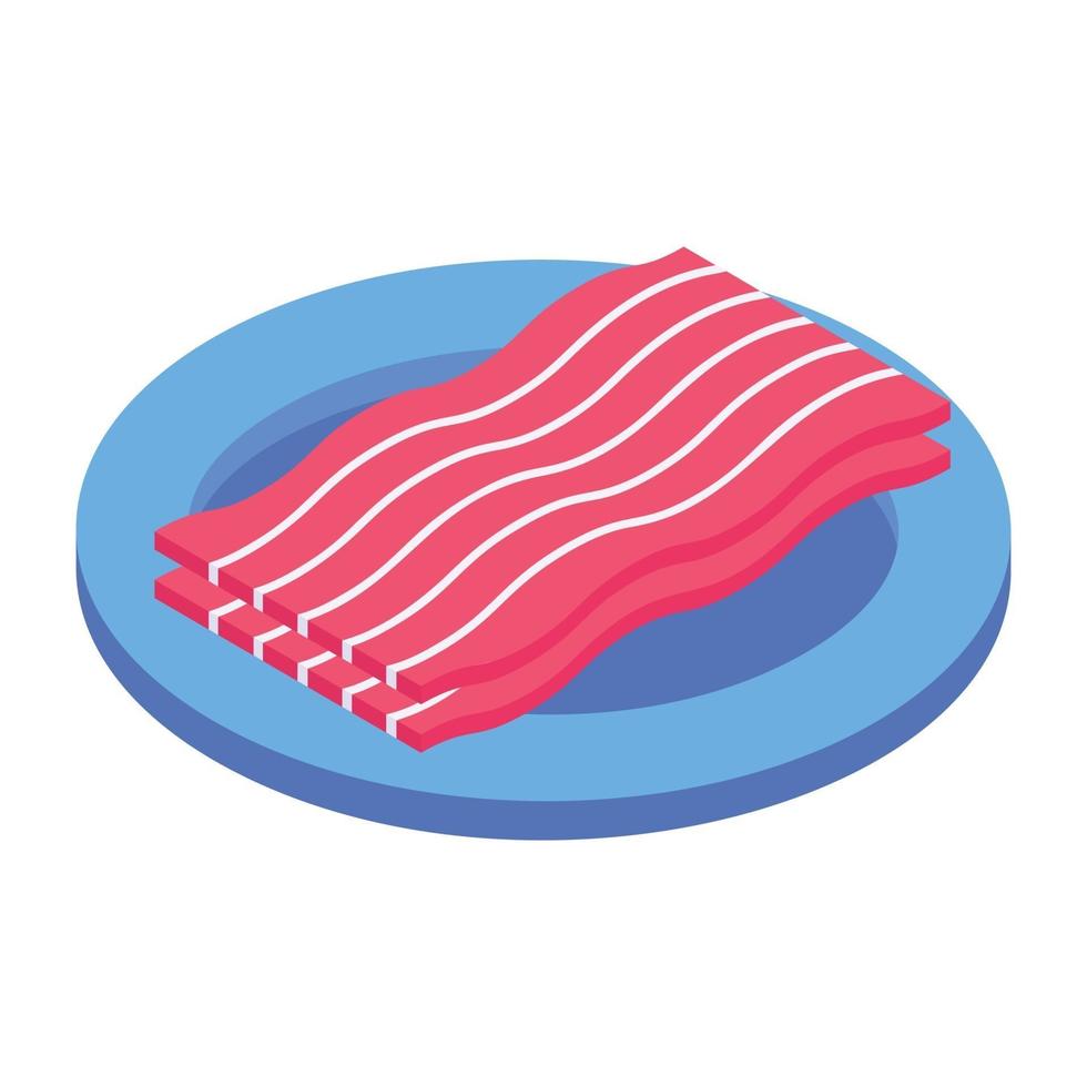 Bacons and Food vector