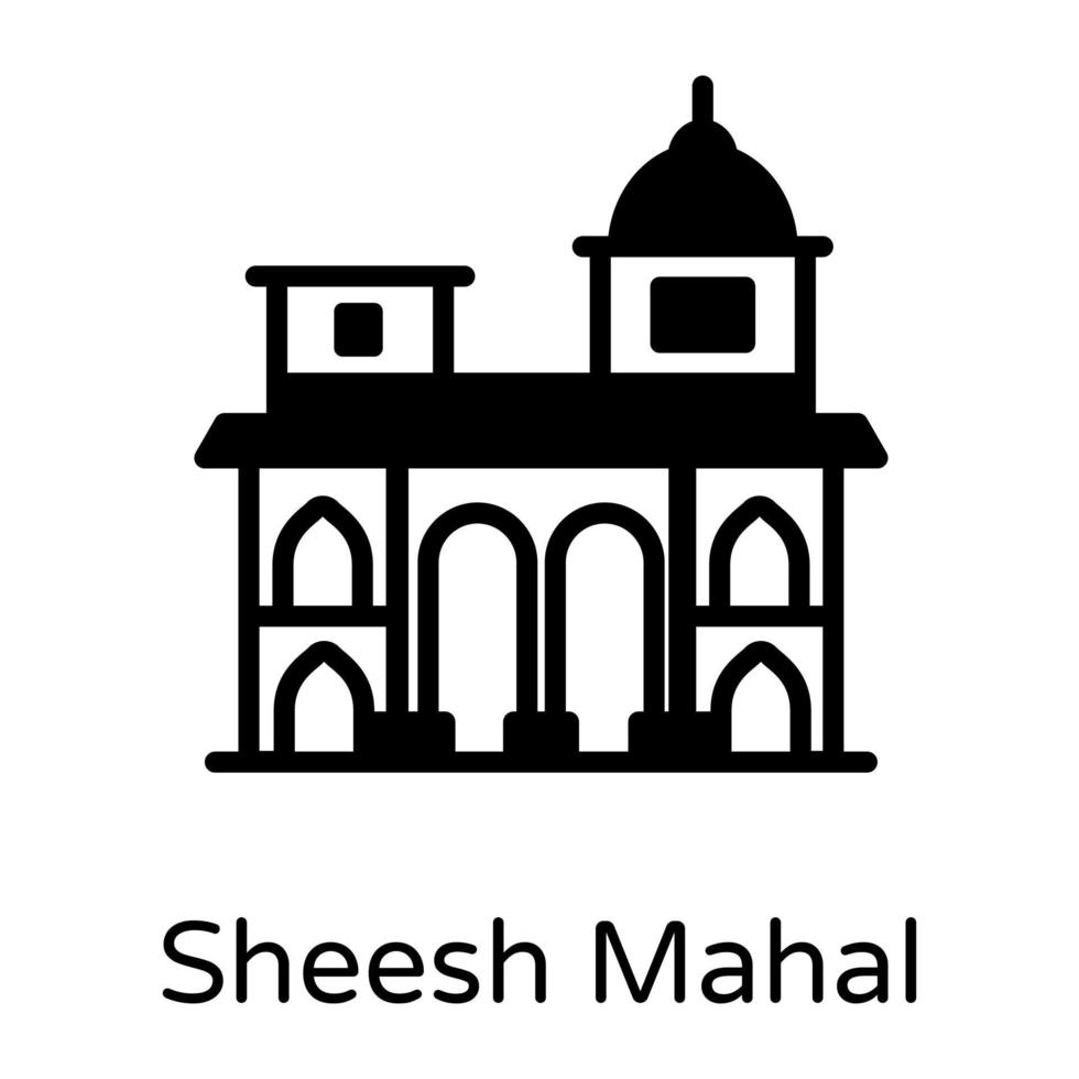 Sheesh and mirrors  Mahal vector