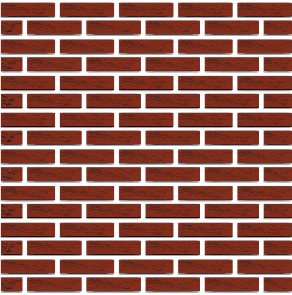 Brick arrangement vector image illustration