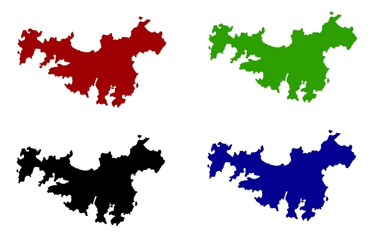Waiheke Island map silhouette in New Zealand 3210936 Vector Art at Vecteezy