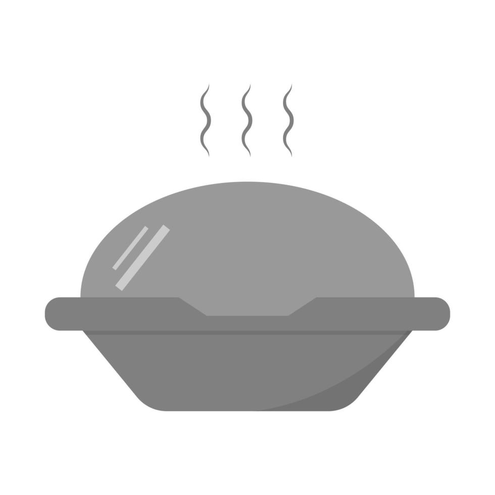 Container for rolls. Easy food box. vector