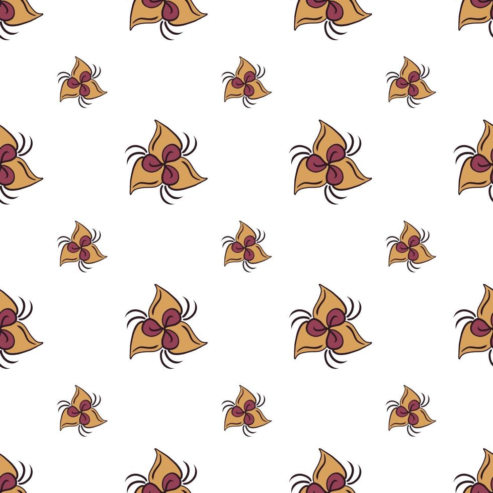 Hand Drawn repeat pattern vector