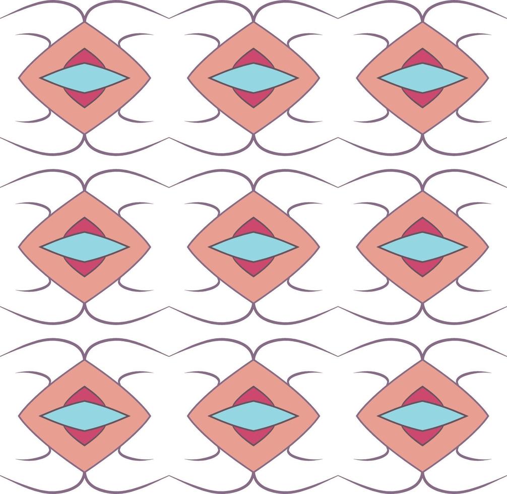 Hand Drawn repeat pattern vector