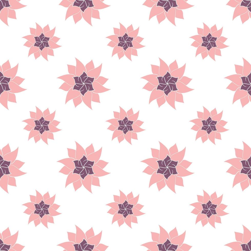 Hand drawn repeat background pattern vector