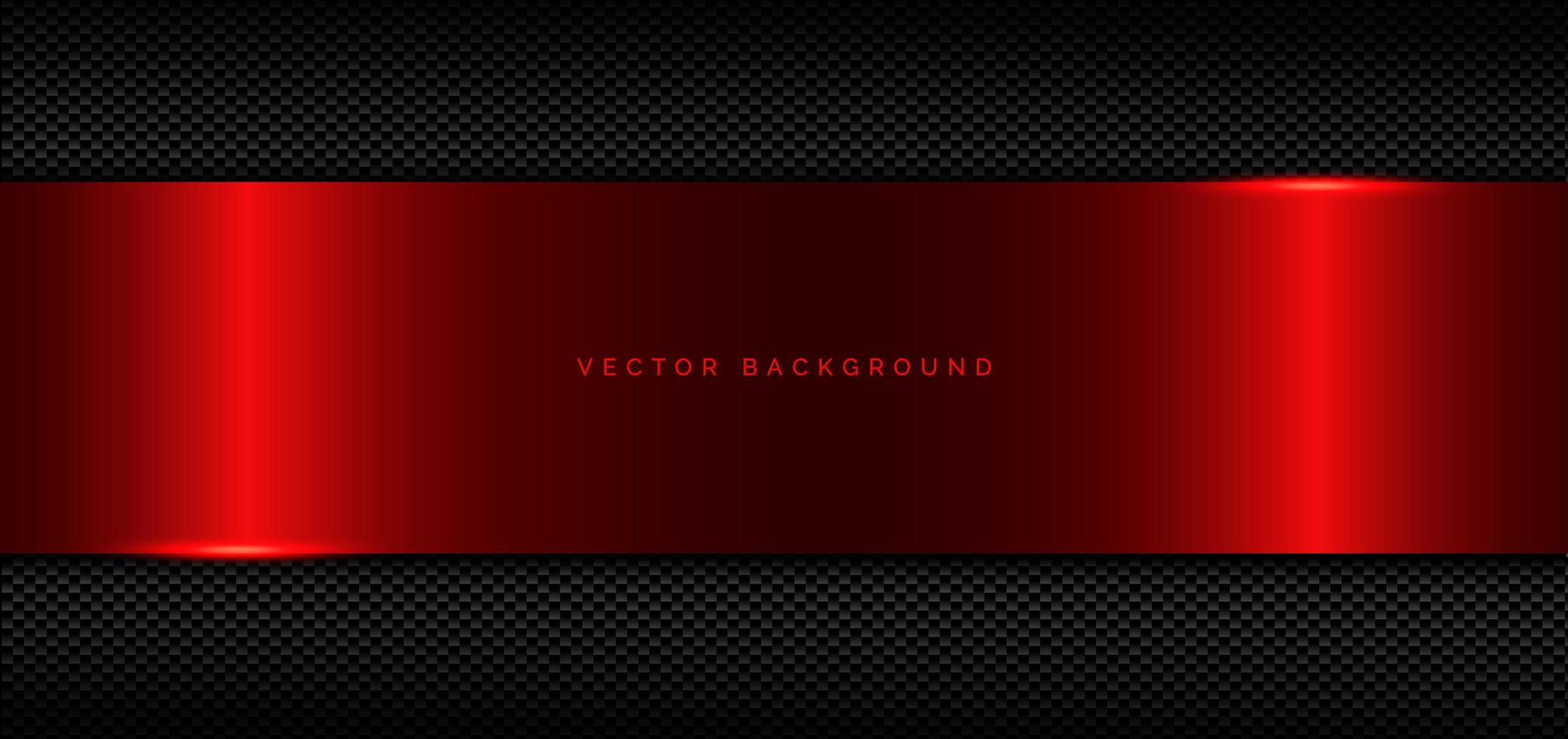 Abstract metallic elegant red  frame design template  background. vector